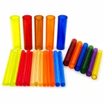 Coloured Acrylic Tubes and Rods